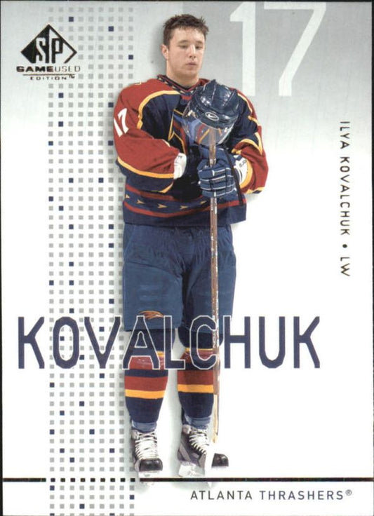 NHL 2002-03 SP Game Used - No 2 - Ilya Kovalchuk