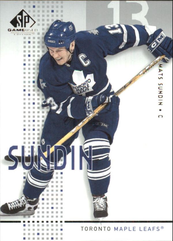 NHL 2002-03 SP Game Used - No 46 - Mats Sundin