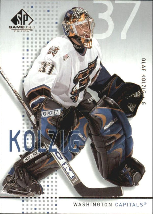 NHL 2002-03 SP Game Used - No 49 - Olaf Kolzig