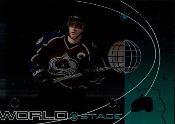 NHL 2002-03 Stadium Club World Stage - No WS-4 - Joe Sakic