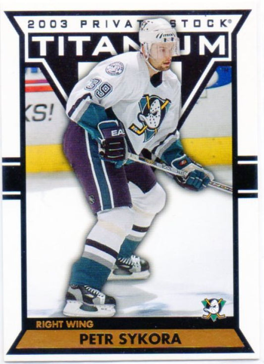 NHL 2002-03 Titanium - No 3 - Petr Sykora