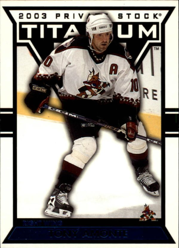 NHL 2002-03 Titanium - No 77 - Tony Amonte