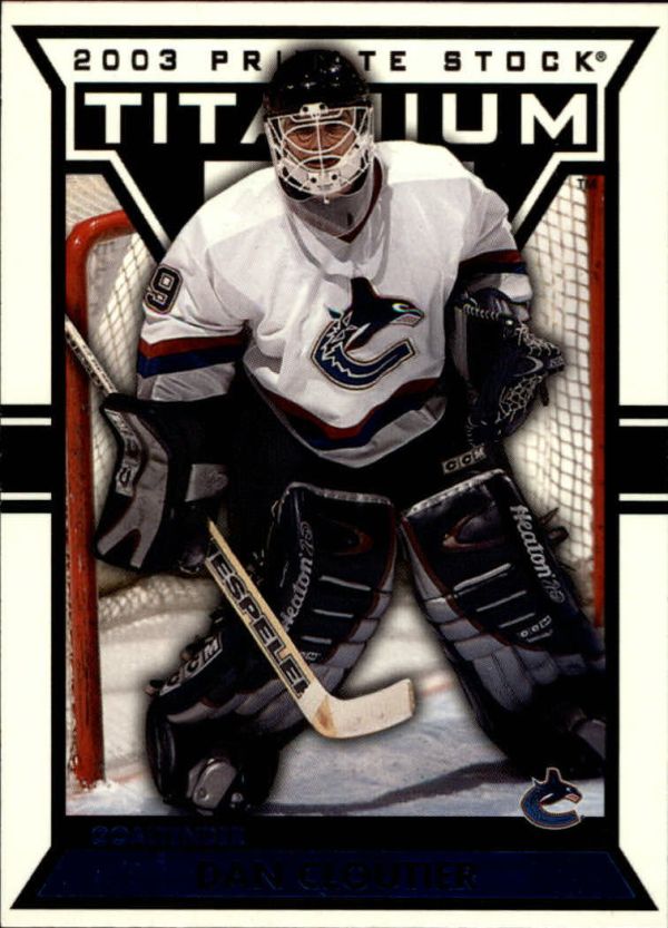 NHL 2002-03 Titanium - No 96 - Dan Cloutier