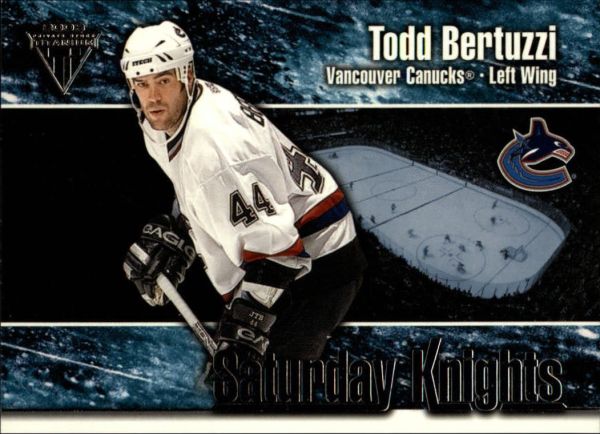 NHL 2002-03 Titanium Saturday Knights - No 10 - Todd Bertuzzi