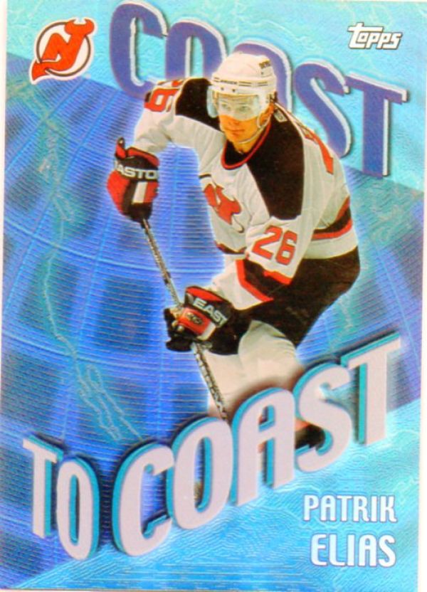 NHL 2002-03 Topps Coast to Coast - No CC10 - Patrik Elias