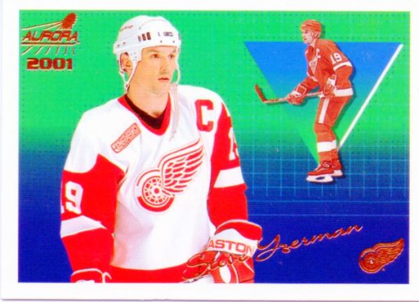 NHL 2000-01 Aurora - No 54 - Steve Yzerman