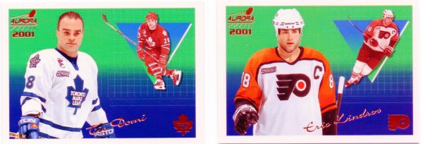 NHL 2000-01 Aurora - No 1 - 150 - complete set