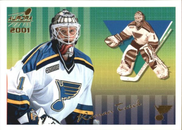 NHL 2000-01 Aurora Pinstripes - No 124 - Roman Turek