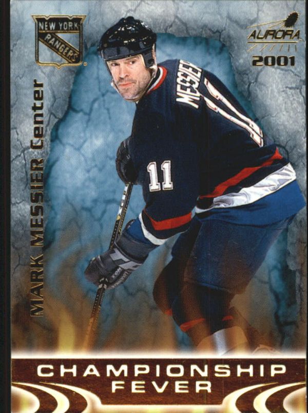 NHL 2000-01 Aurora Championship Fever - No 16 - Merk Messier