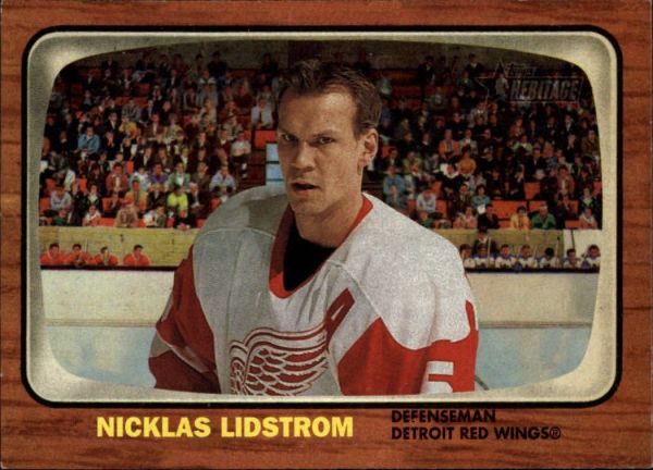 NHL 2002-03 Topps Heritage - No 1 - Nicklas Lidstrom