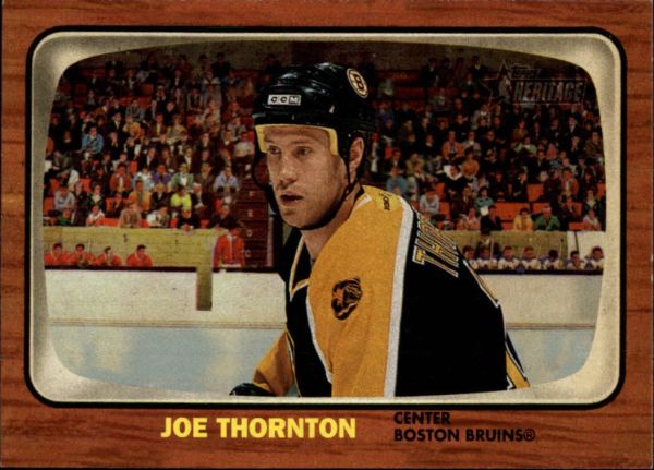 NHL 2002-03 Topps Heritage - No 5 - Joe Thornton