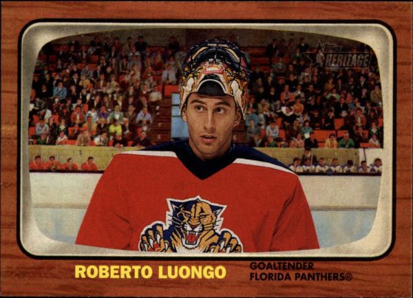 NHL 2002-03 Topps Heritage - No 8 - Roberto Luongo