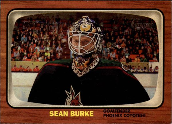 NHL 2002-03 Topps Heritage - No 25 - Sean Burke