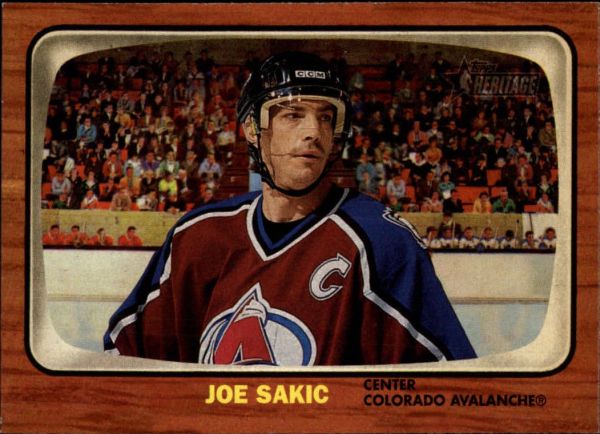 NHL 2002-03 Topps Heritage - No 34 - Joe Sakic