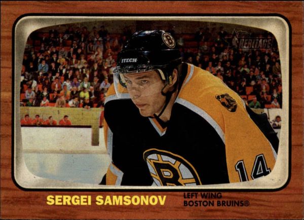 NHL 2002-03 Topps Heritage - No 35 - Sergei Samsonov