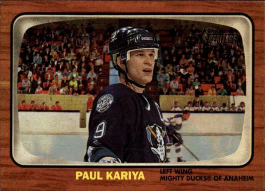 NHL 2002-03 Topps Heritage - No. 37 - Paul Kariya