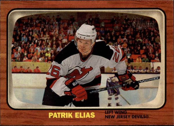 NHL 2002-03 Topps Heritage - No 50 - Patrik Elias