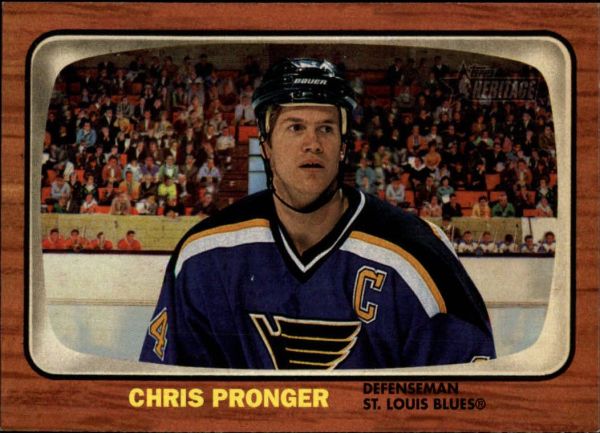 NHL 2002-03 Topps Heritage - No 58 - Chris Pronger