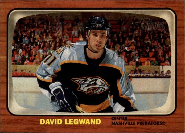 NHL 2002-03 Topps Heritage - No 60 - David Legwand