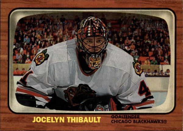 NHL 2002-03 Topps Heritage - No 61 - Jocelyn Thibault