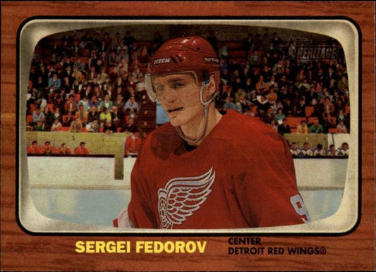 NHL 2002-03 Topps Heritage - No 63 - Sergei Fedorov