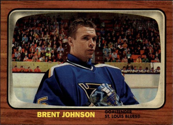 NHL 2002-03 Topps Heritage - No 75 - Brent Johnson