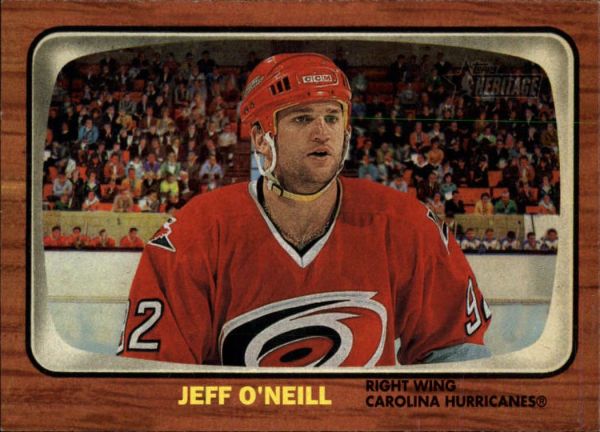 NHL 2002-03 Topps Heritage - No 84 - Jeff O'Neill