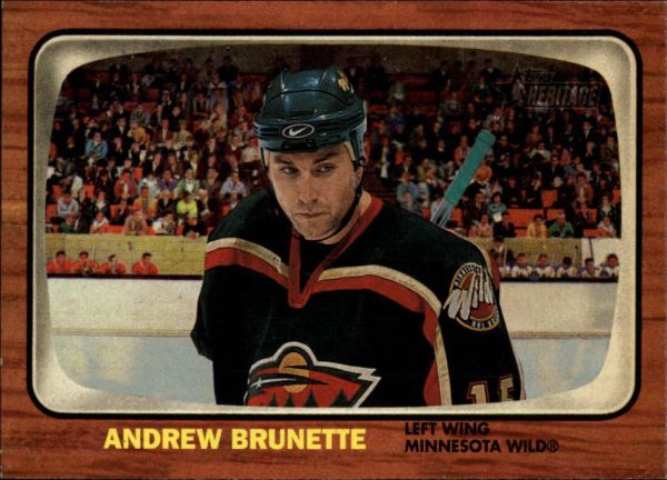 NHL 2002-03 Topps Heritage - No 91 - Andrew Brunette