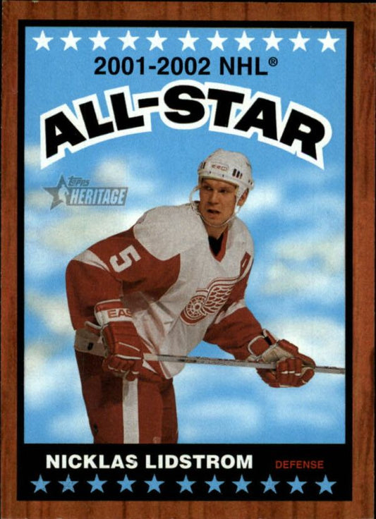 NHL 2002-03 Topps Heritage - No 121 - Nicklas Lidstrom