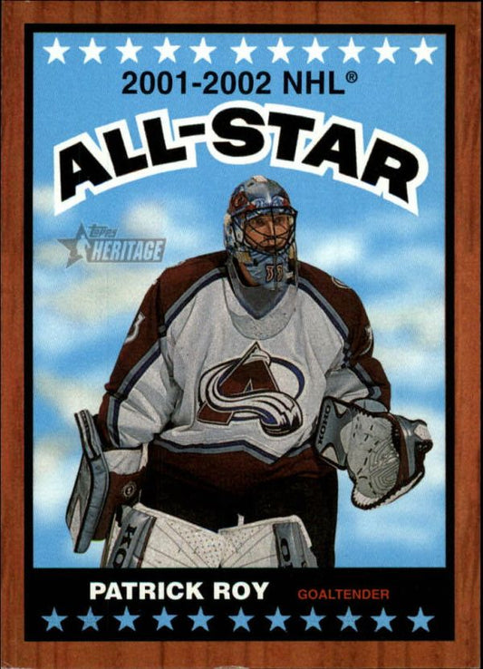 NHL 2002-03 Topps Heritage - No 123 - Patrick Roy