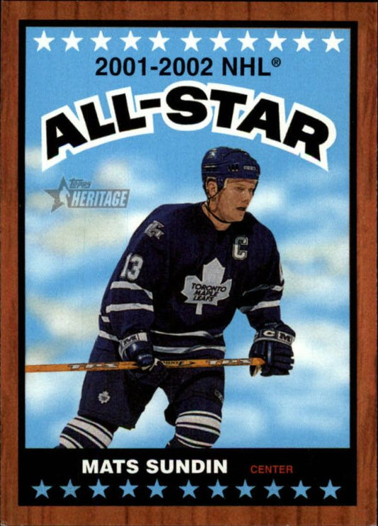 NHL 2002-03 Topps Heritage - No 124 - Mats Sundin