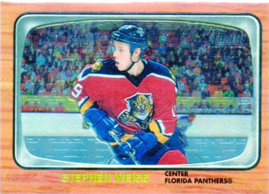 NHL 2002-03 Topps Heritage Chrome Parallel - No 55 - Stephen Weiss