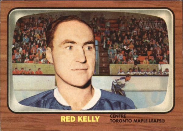 NHL 2002-03 Topps Heritage Reprints - No TML-R - Leonard (Red) Kelly