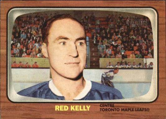 NHL 2002-03 Topps Heritage Reprints - No TML-R - Leonard (Red) Kelly