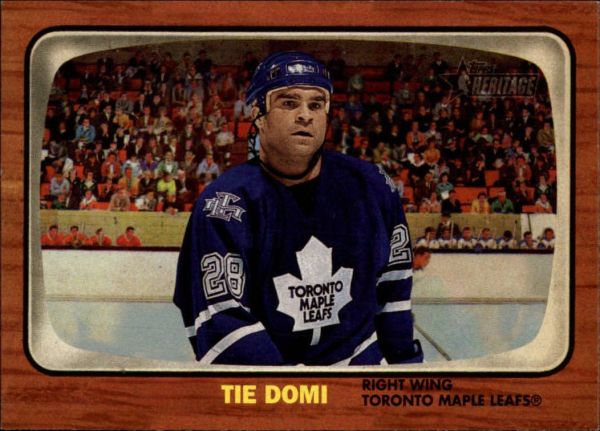 NHL 2002-03 Topps Heritage - No 39 - Tie Domi