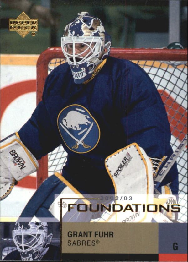 NHL 2002-03 UD Foundations - No 9 - Grant Fuhr