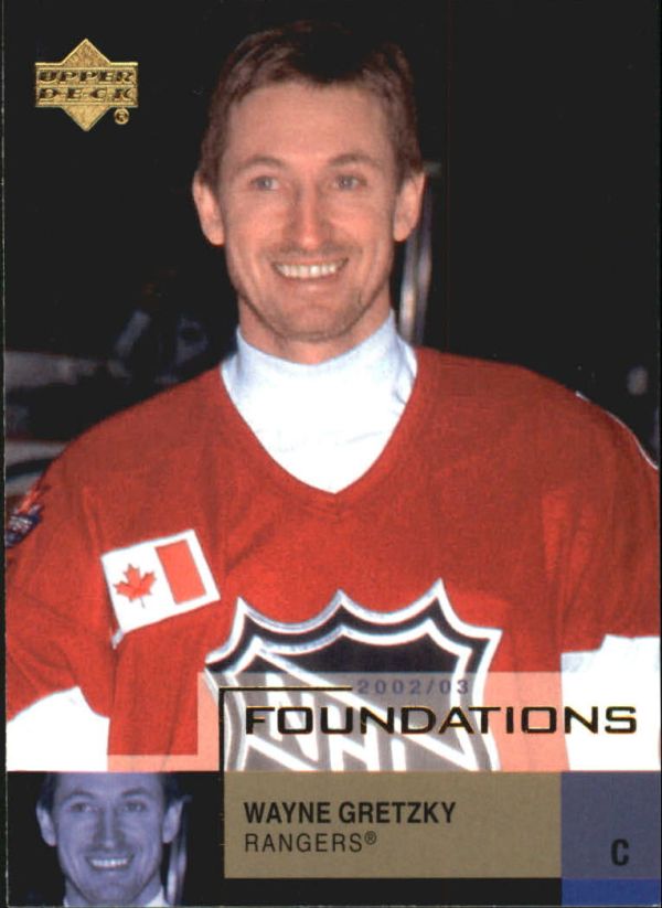 NHL 2002-03 UD Foundations - No 45 - Wayne Gretzky