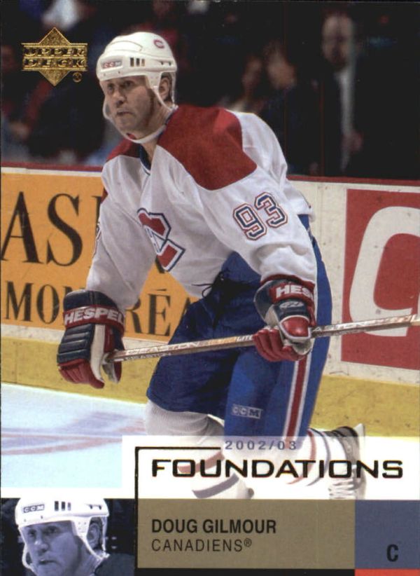 NHL 2002-03 UD Foundations - No 53 - Doug Gilmour