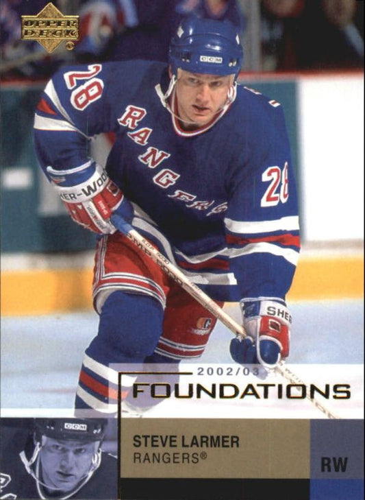 NHL 2002-03 UD Foundations - No 69 - Steve Larmer