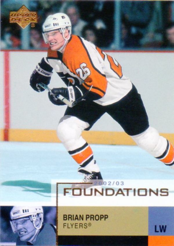 NHL 2002-03 UD Foundations - No 71 - Brian Propp