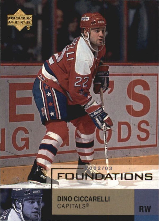 NHL 2002-03 UD Foundations - No 98 - Dino Ciccarelli