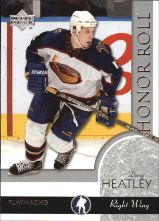 NHL 2002-03 Upper Deck Honor Roll - No 4 - Dany Heatley