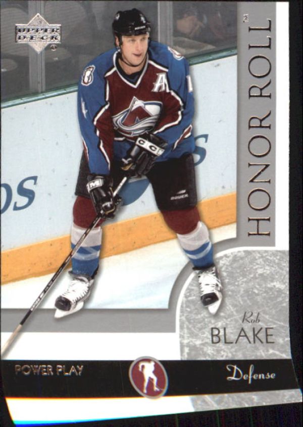 NHL 2002-03 Upper Deck Honor Roll - No 18 - Rob Blake