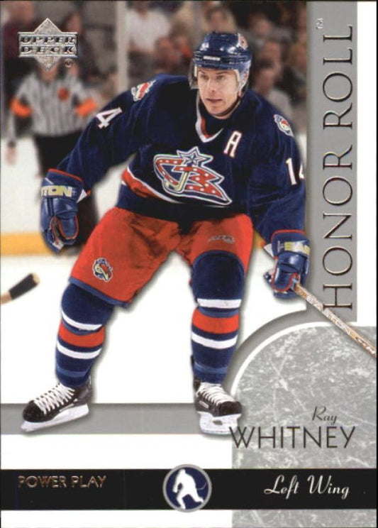 NHL 2002-03 Upper Deck Honor Roll - No 19 - Ray Whitney