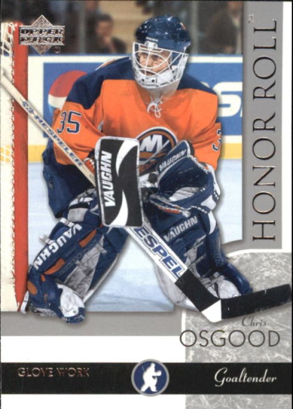 NHL 2002-03 Upper Deck Honor Roll - No 45 - Chris Osgood