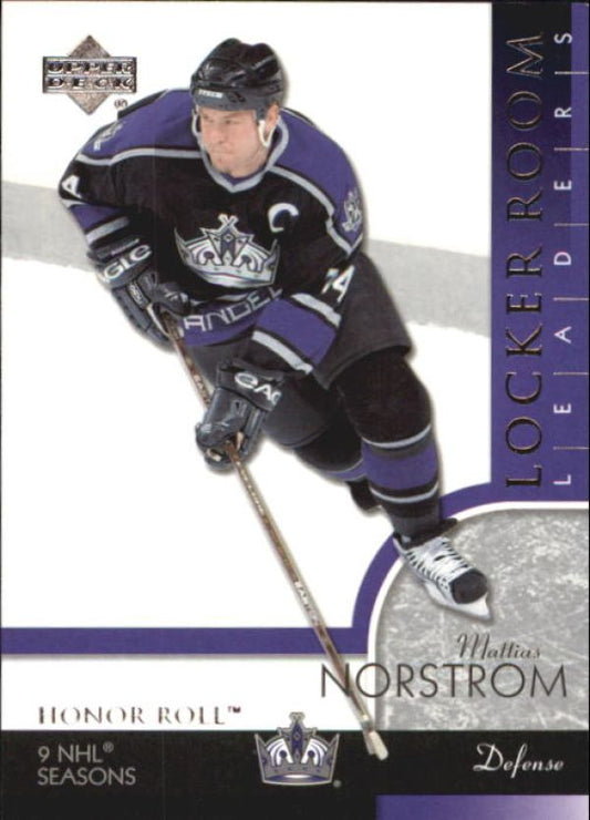 NHL 2002-03 Upper Deck Honor Roll - No 84 - Mattias Norstrom