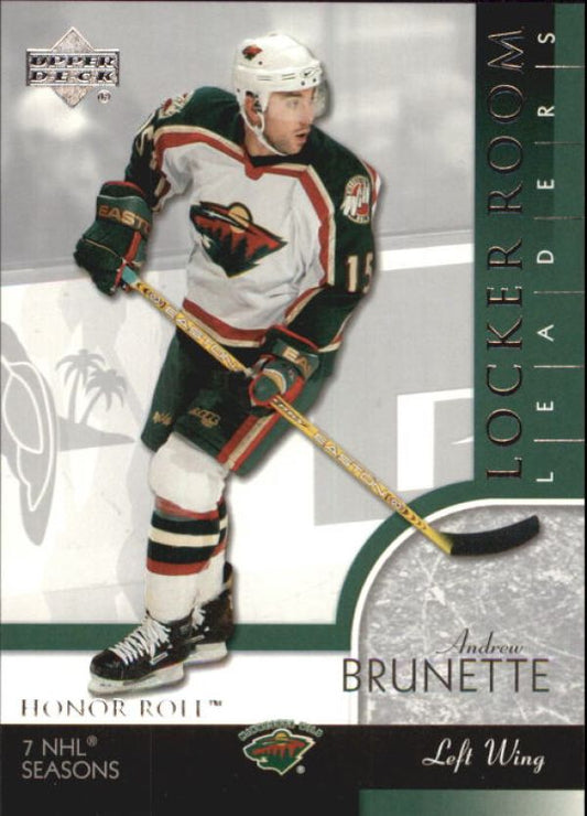 NHL 2002-03 Upper Deck Honor Roll - No 85 - Andrew Brunette