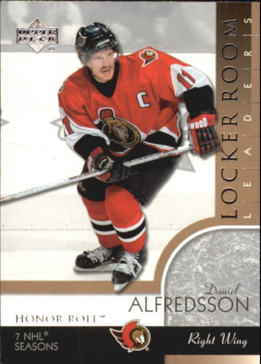 NHL 2002-03 Upper Deck Honor Roll - No 91 - Daniel Alfredsson