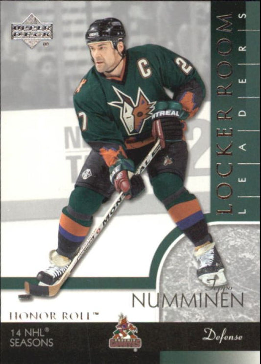 NHL 2002-03 Upper Deck Honor Roll - No 93 - Teppo Numminen