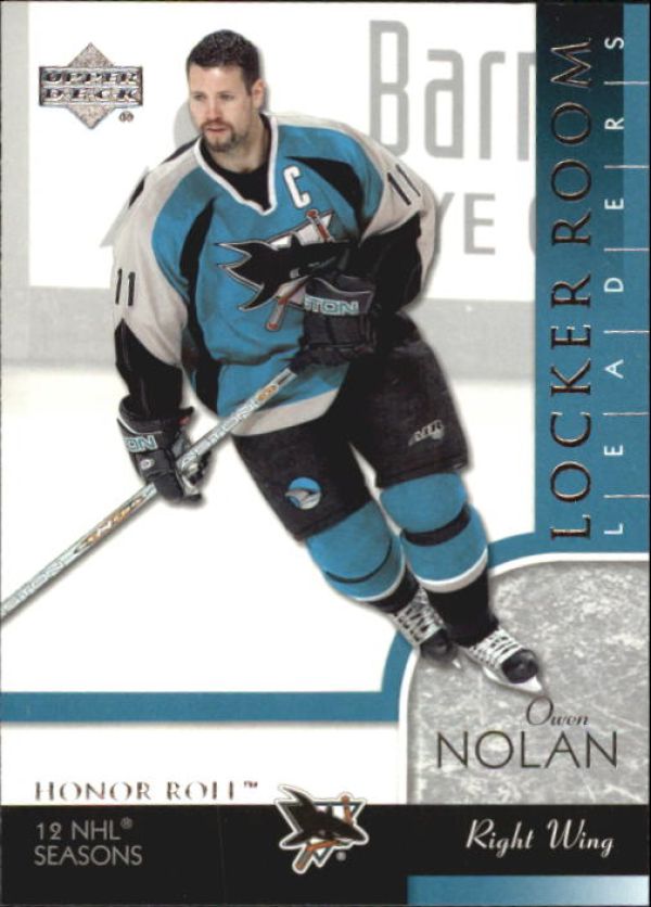 NHL 2002-03 Upper Deck Honor Roll - No 95 - Owen Nolan